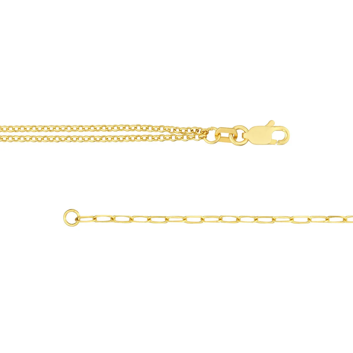 Paper Clip   Rolo Heart Bracelet
