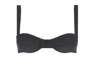 Peggy Black Shiny Bikini ::RET