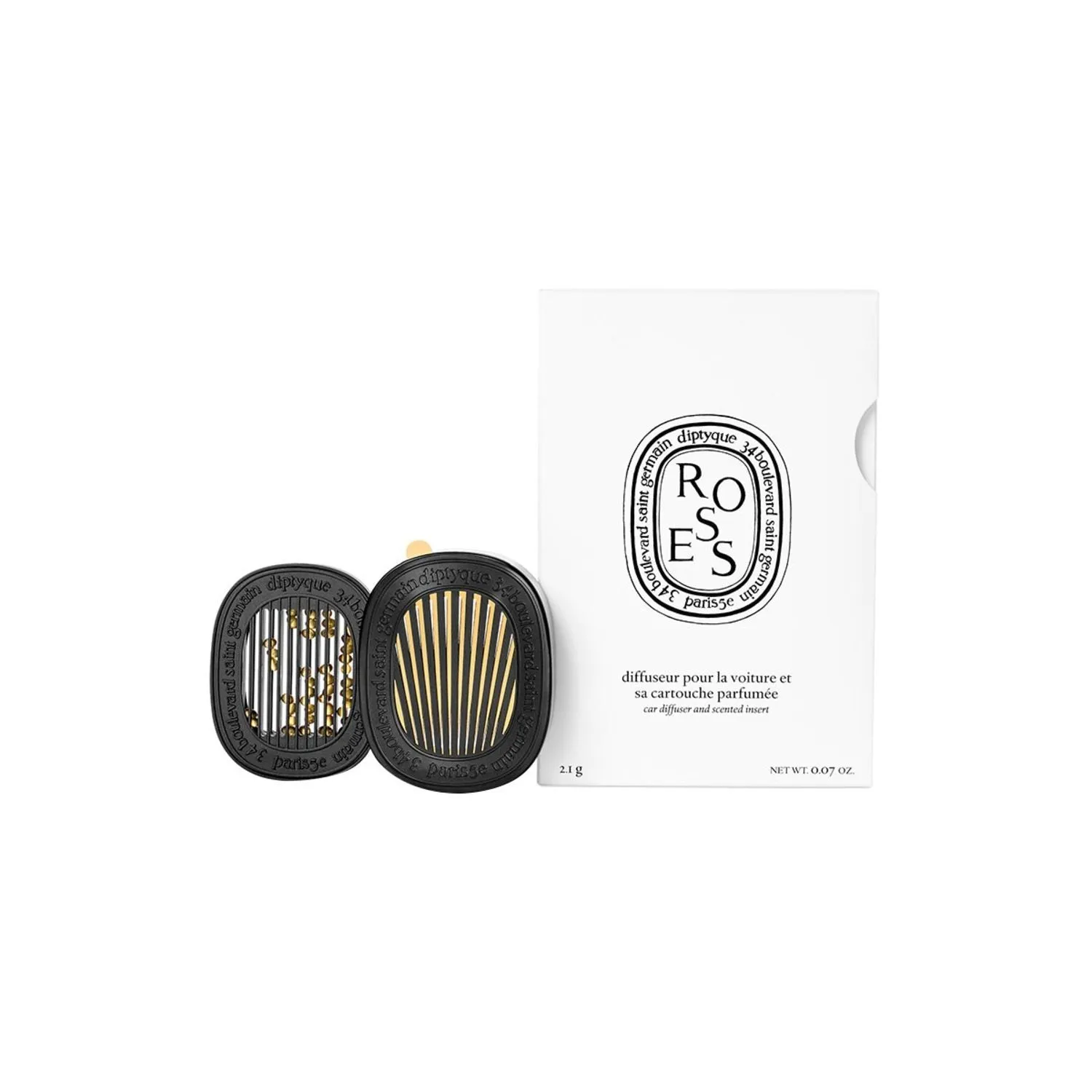 Perfumed Car Diffusor with Roses