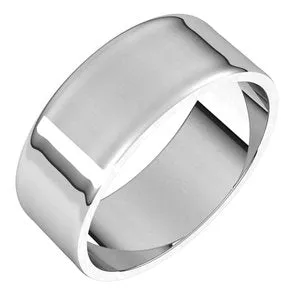 Platinum 7 mm Flat Ultra-Light Band Size 10.5