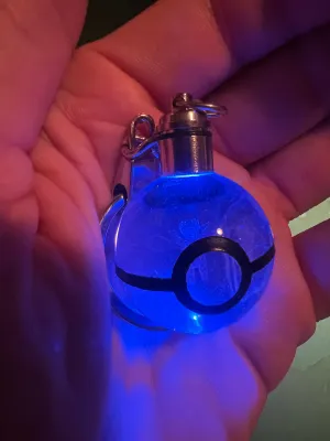 Pokemon vulpix LED Light Up Keychain