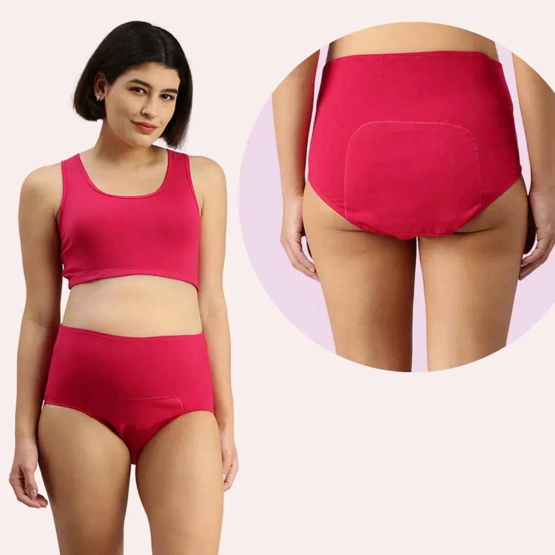 Postpartum Underwear | Leakproof Crotch | Breathable | 2-Pack