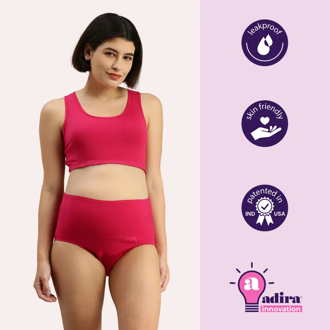 Postpartum Underwear | Leakproof Crotch | Breathable | 2-Pack