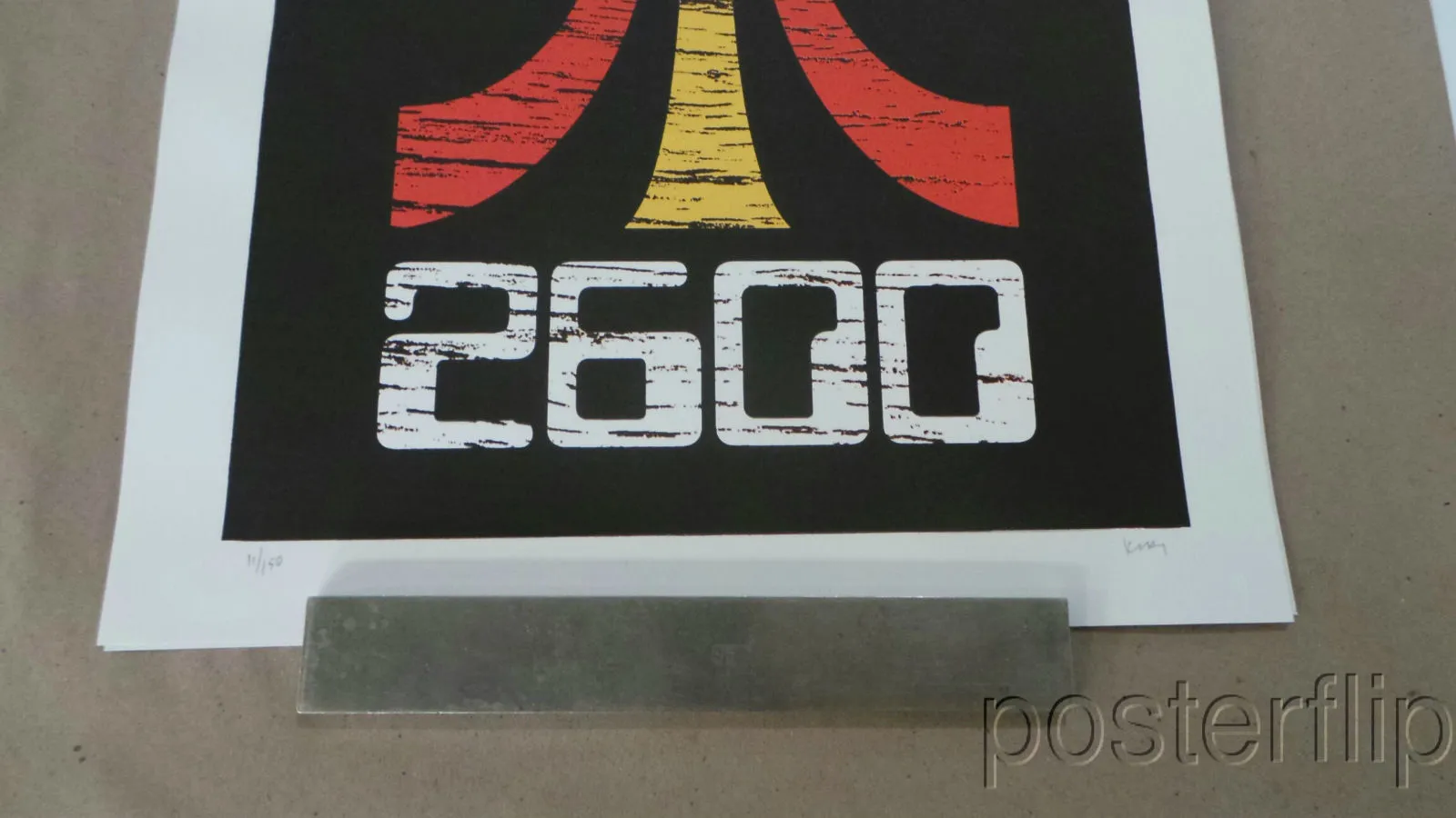 Powerslide Design Atari 2600 Screenprint xx/150 S/N'd 2014