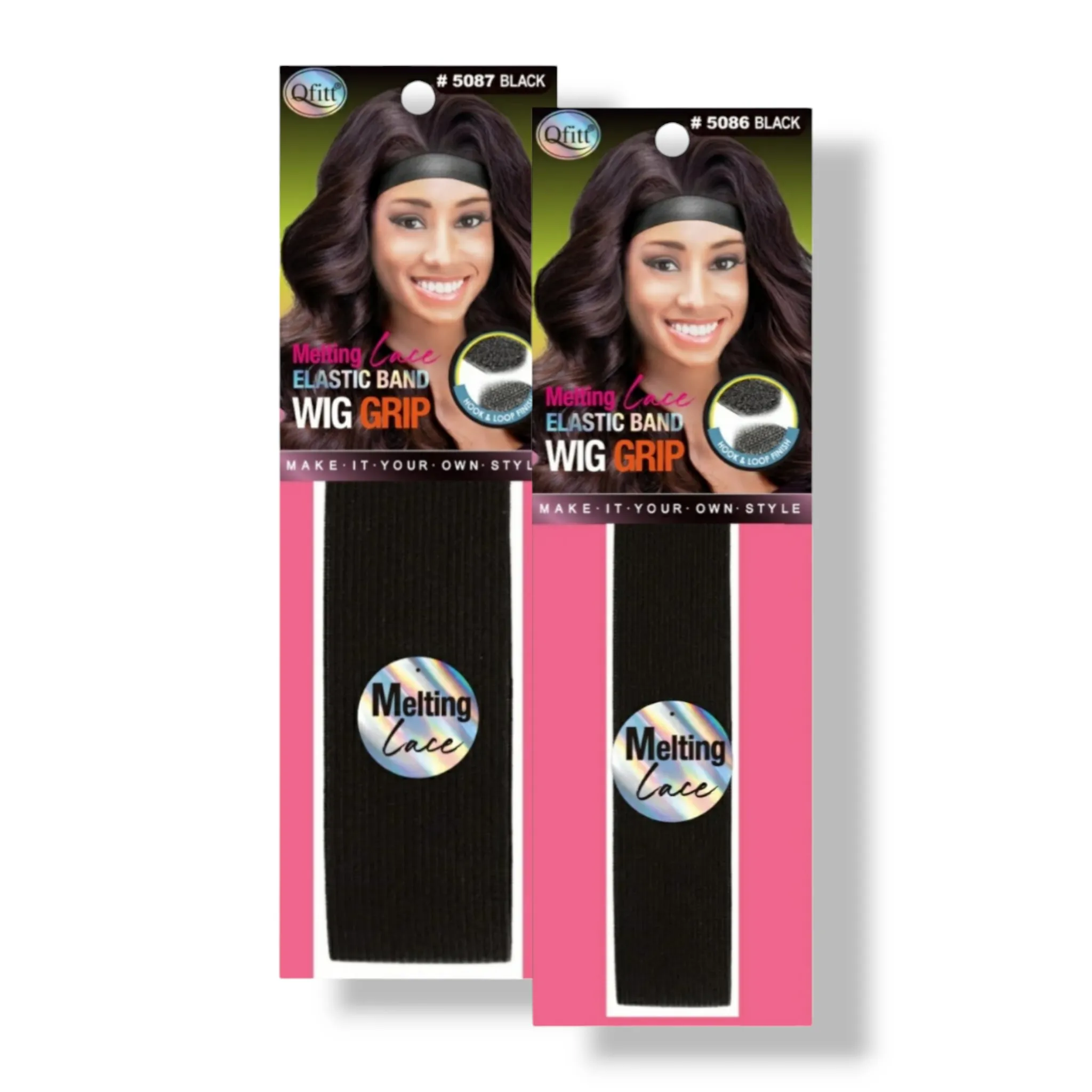 Qfitt Melting Lace Elastic Band Wig Grip (Black)