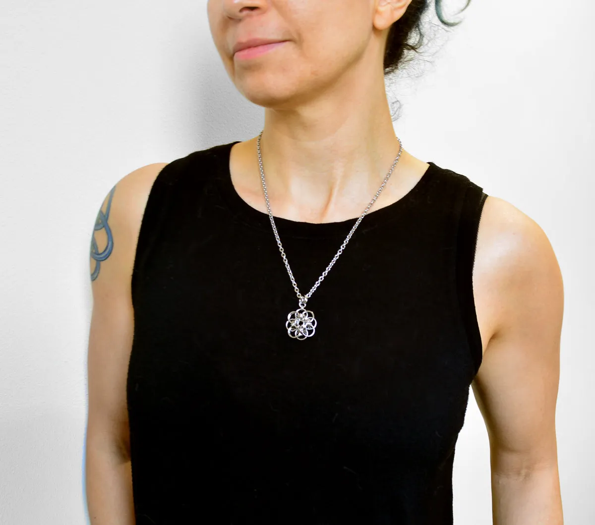 Quantum Rose SMALL Pendant