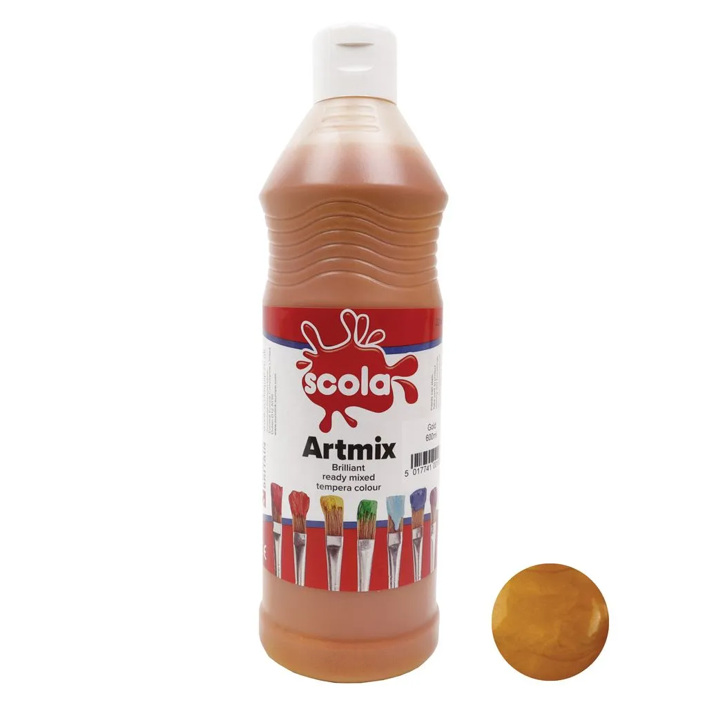 Ready Mixed Paint - Metallic Gold 600ml