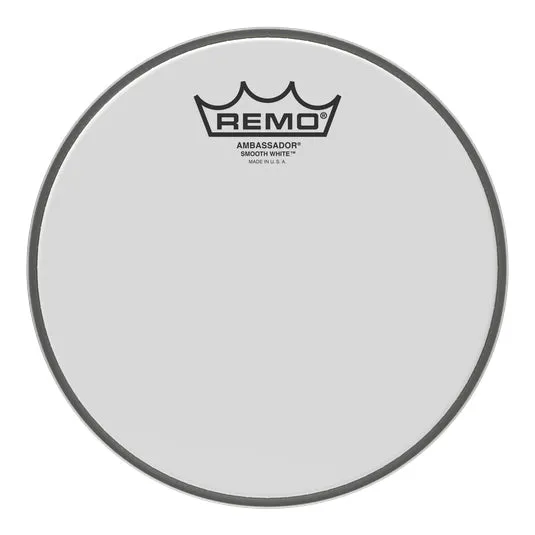 Remo-Pelle Ambassador Smooth White 8"