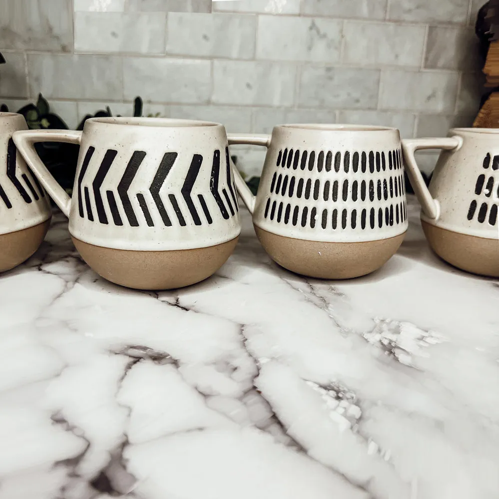 Retro Brown Mugs