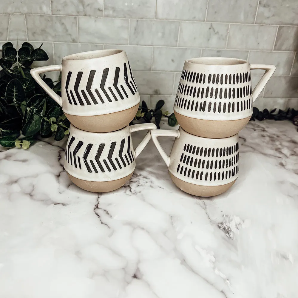 Retro Brown Mugs