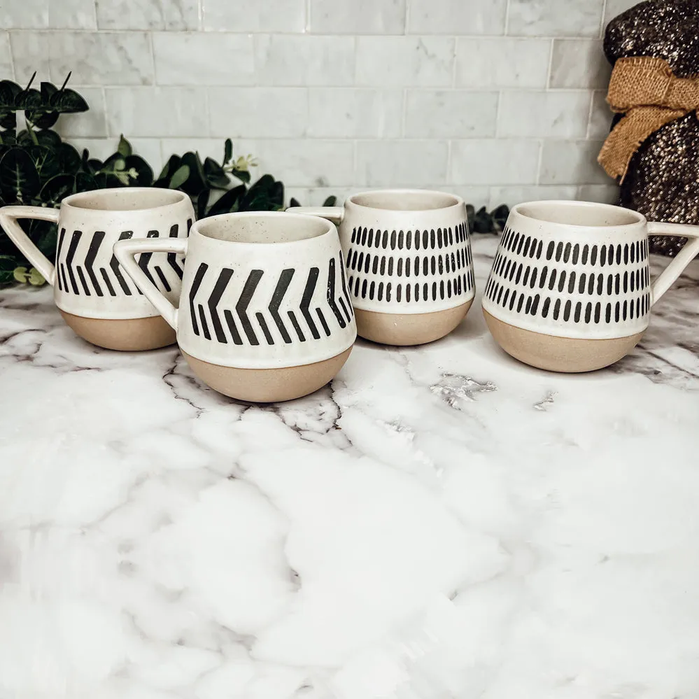 Retro Brown Mugs