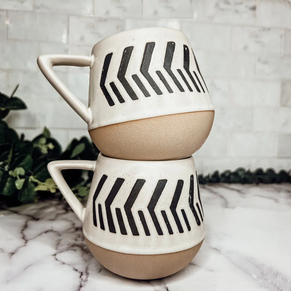 Retro Brown Mugs