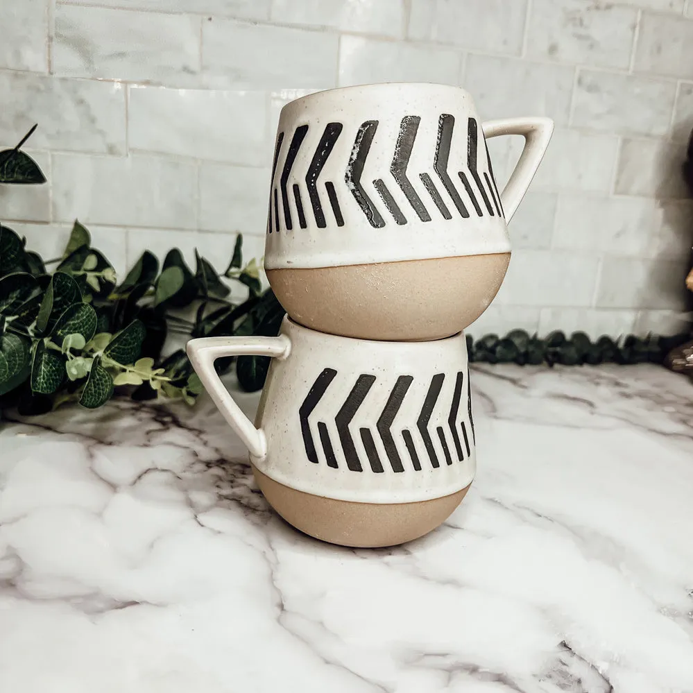 Retro Brown Mugs