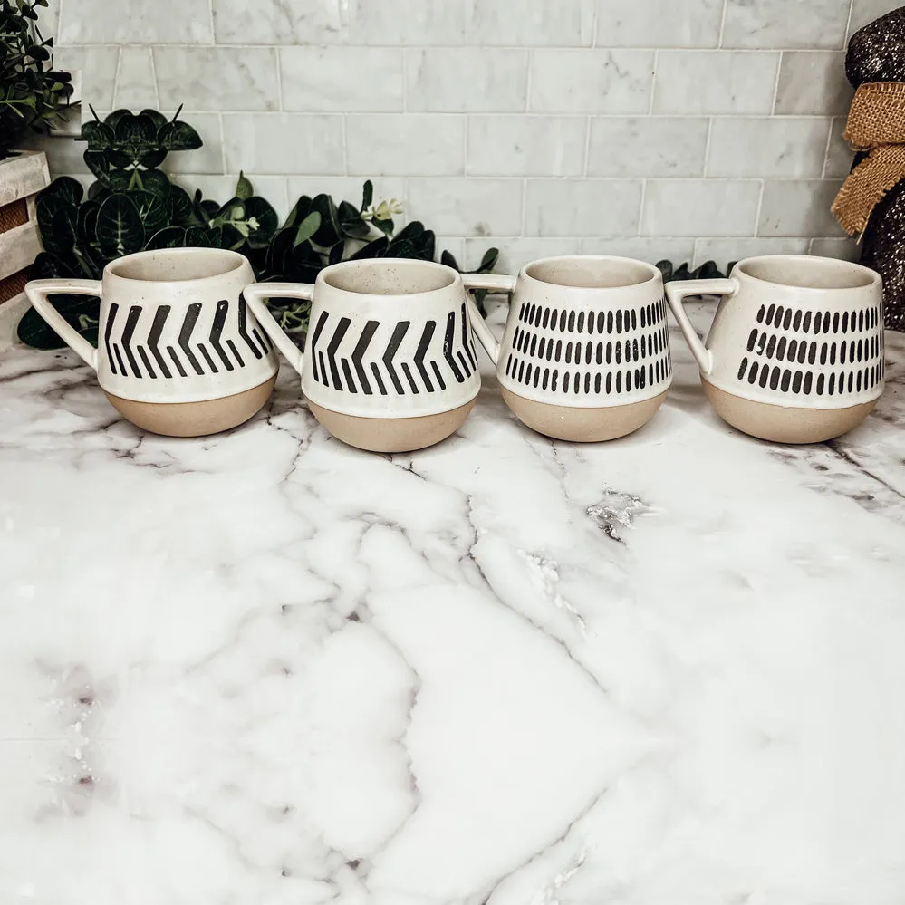 Retro Brown Mugs