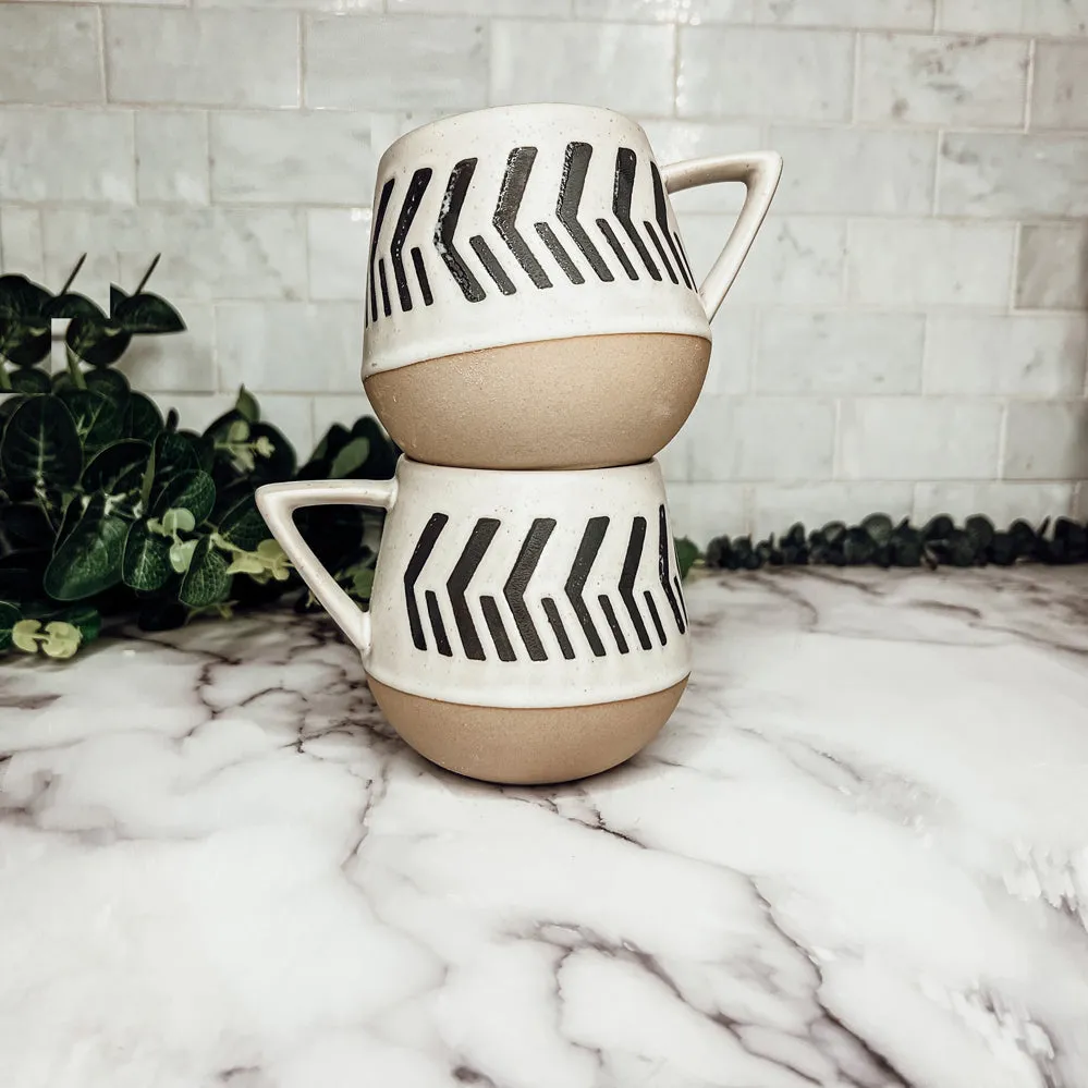 Retro Brown Mugs