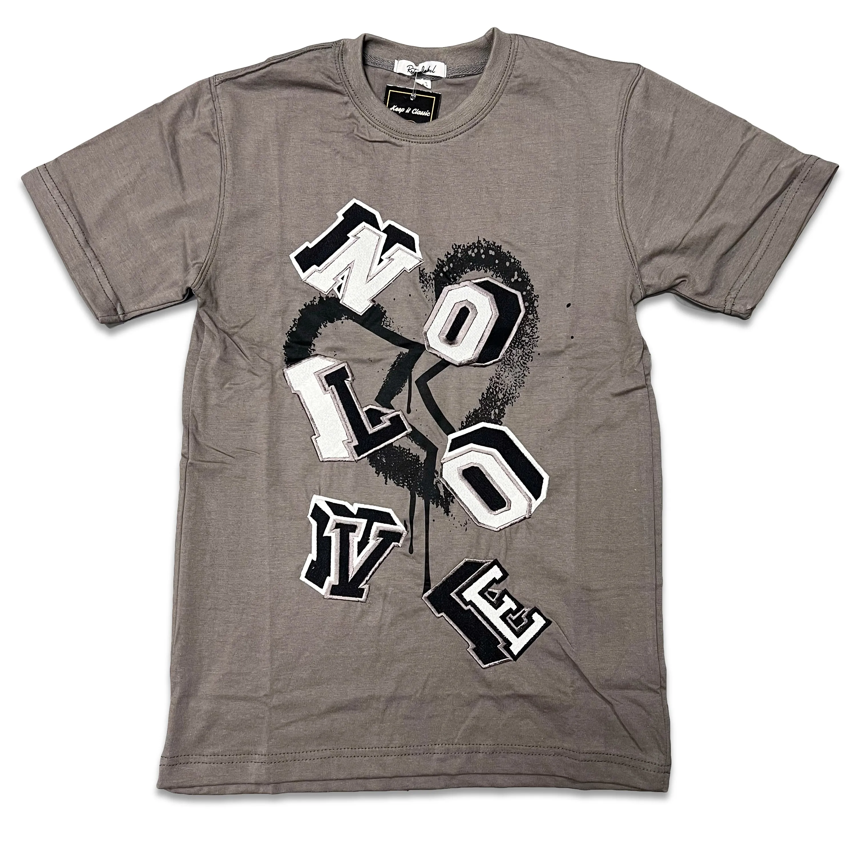 RETRO LABEL No Love Shirt (Retro 12 Stealth)