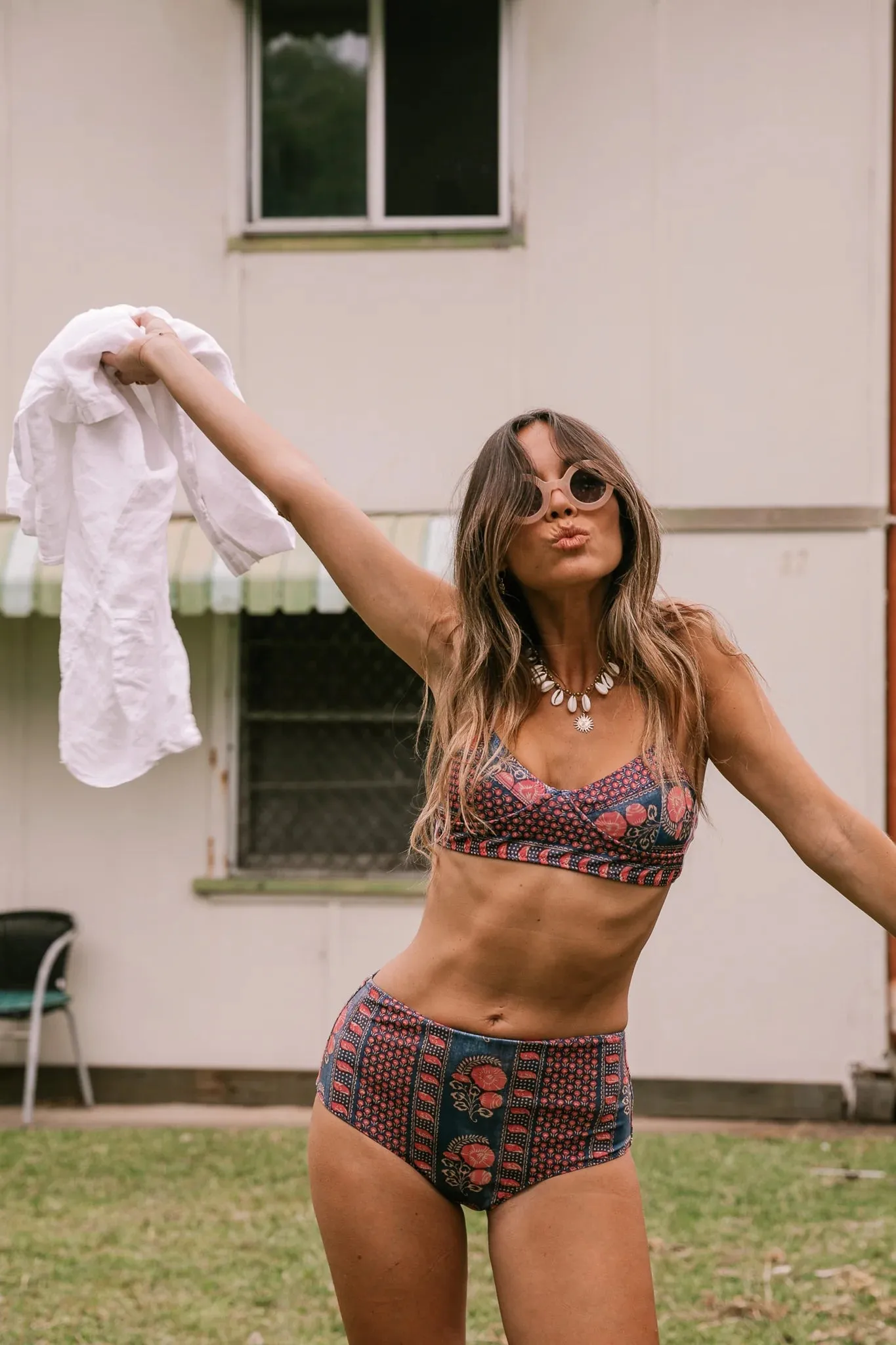 Rosa Bikini Bottom - high waist (classic)