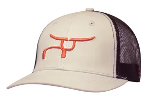 RS Burnt Orange &Gray Snapback Cap
