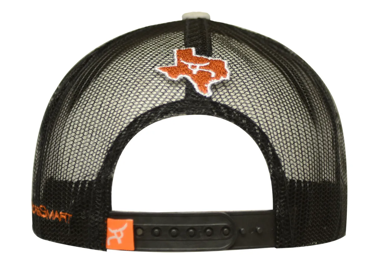 RS Burnt Orange &Gray Snapback Cap