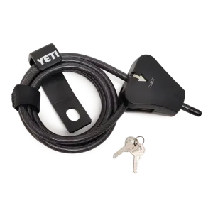 Security Cable Lock and Bracket