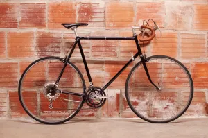 Sekai Vintage Road Bike, Black, 62cm