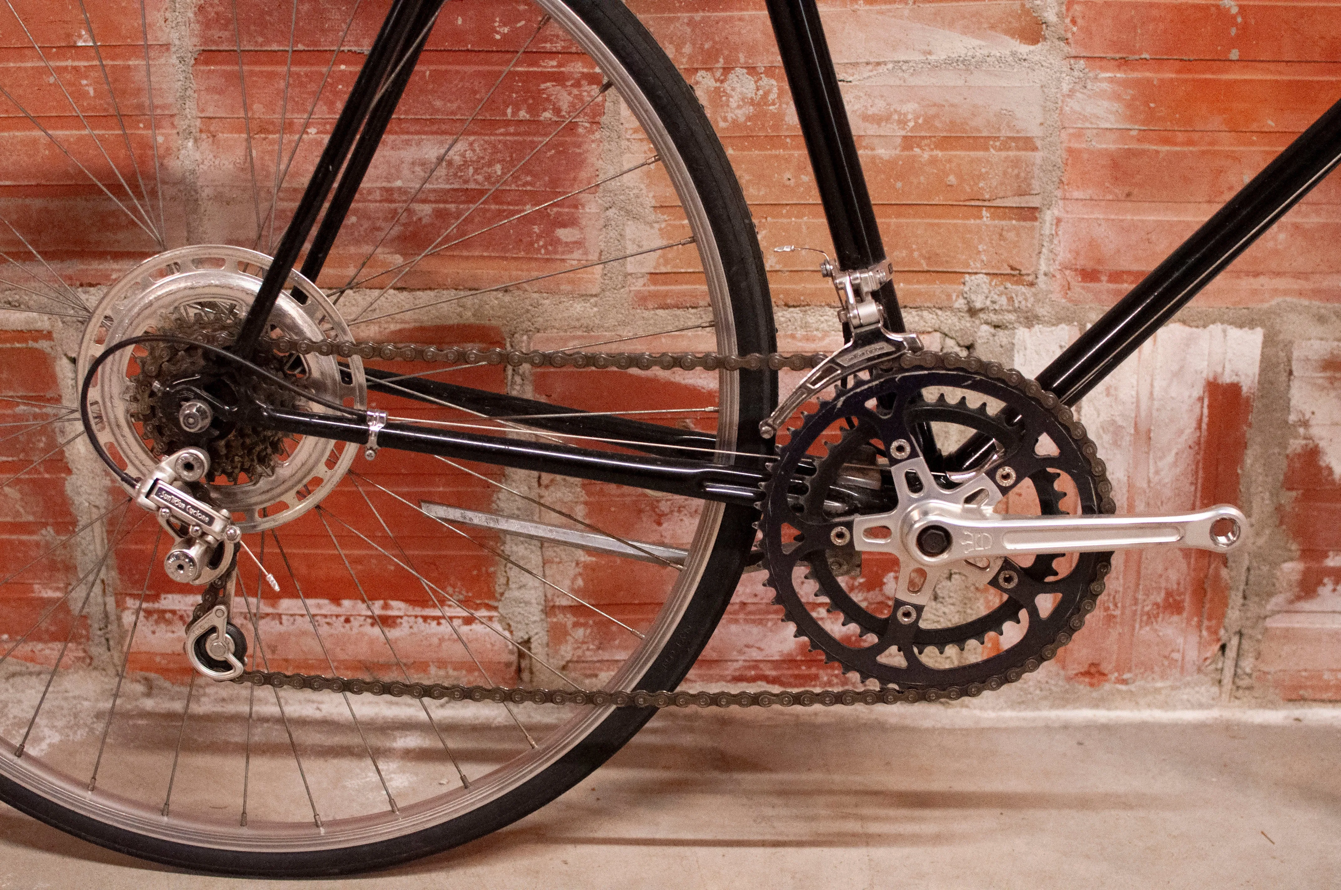 Sekai Vintage Road Bike, Black, 62cm
