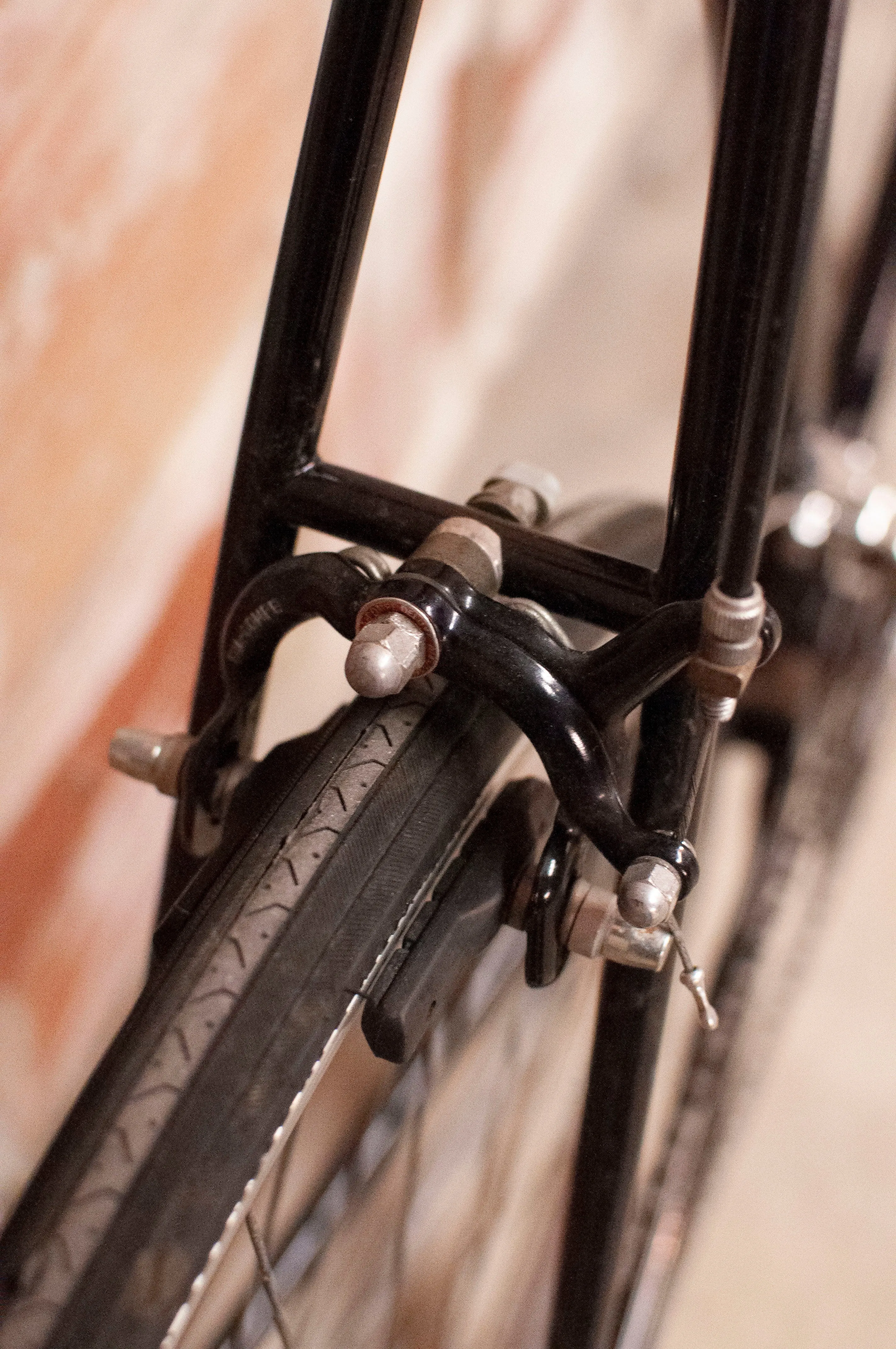Sekai Vintage Road Bike, Black, 62cm