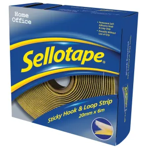 Sellotape Hook & Loop Strip