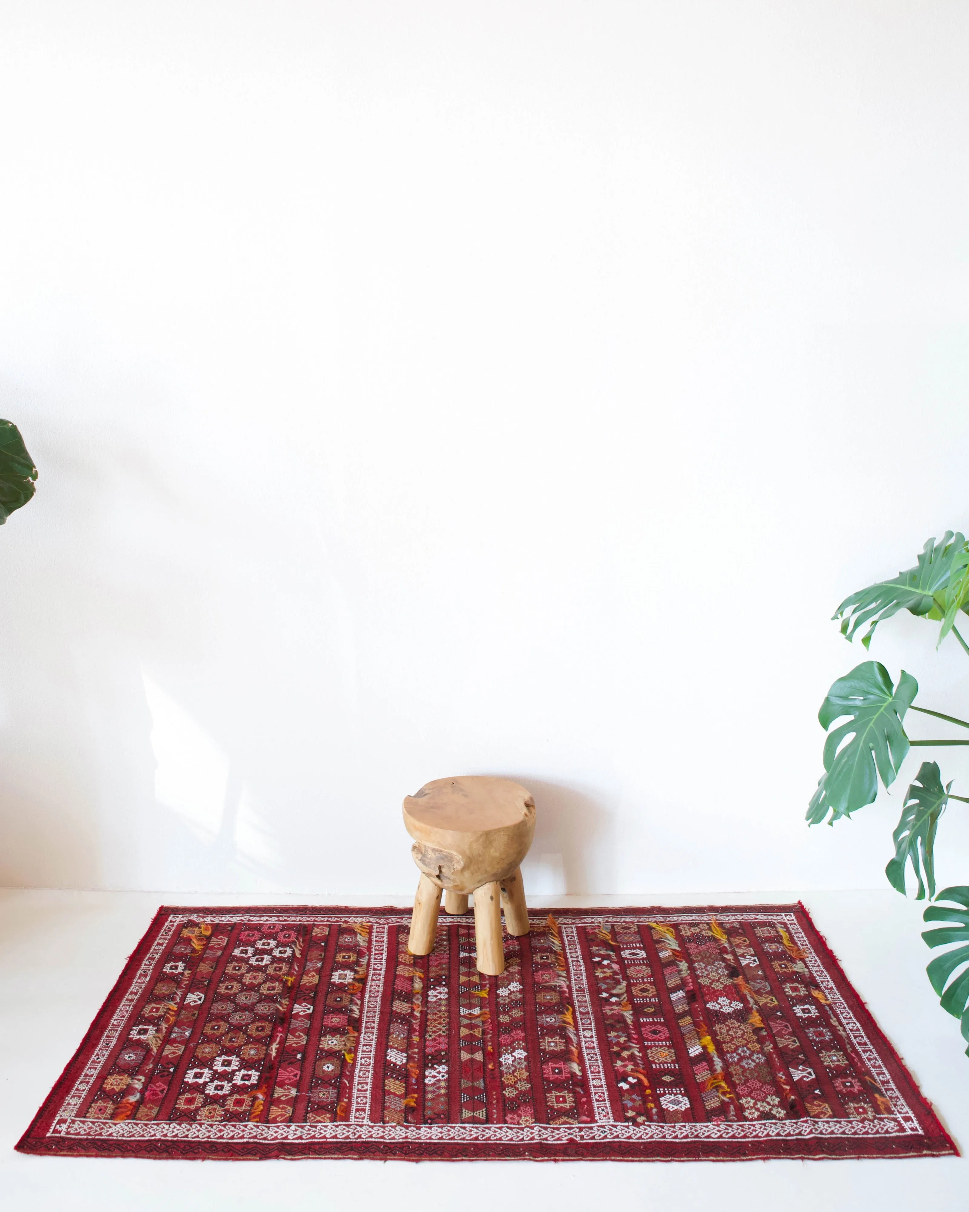 Semi-antique Sivas Cicim Kilim Rug 3'2"x6'