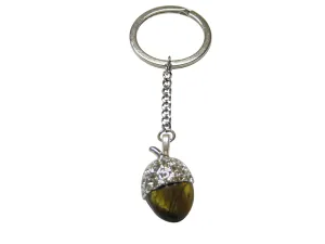 Shiny Acorn Pendant Keychain