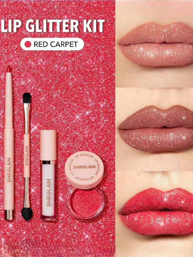 Shiny Liquid Glitter Lip Gloss