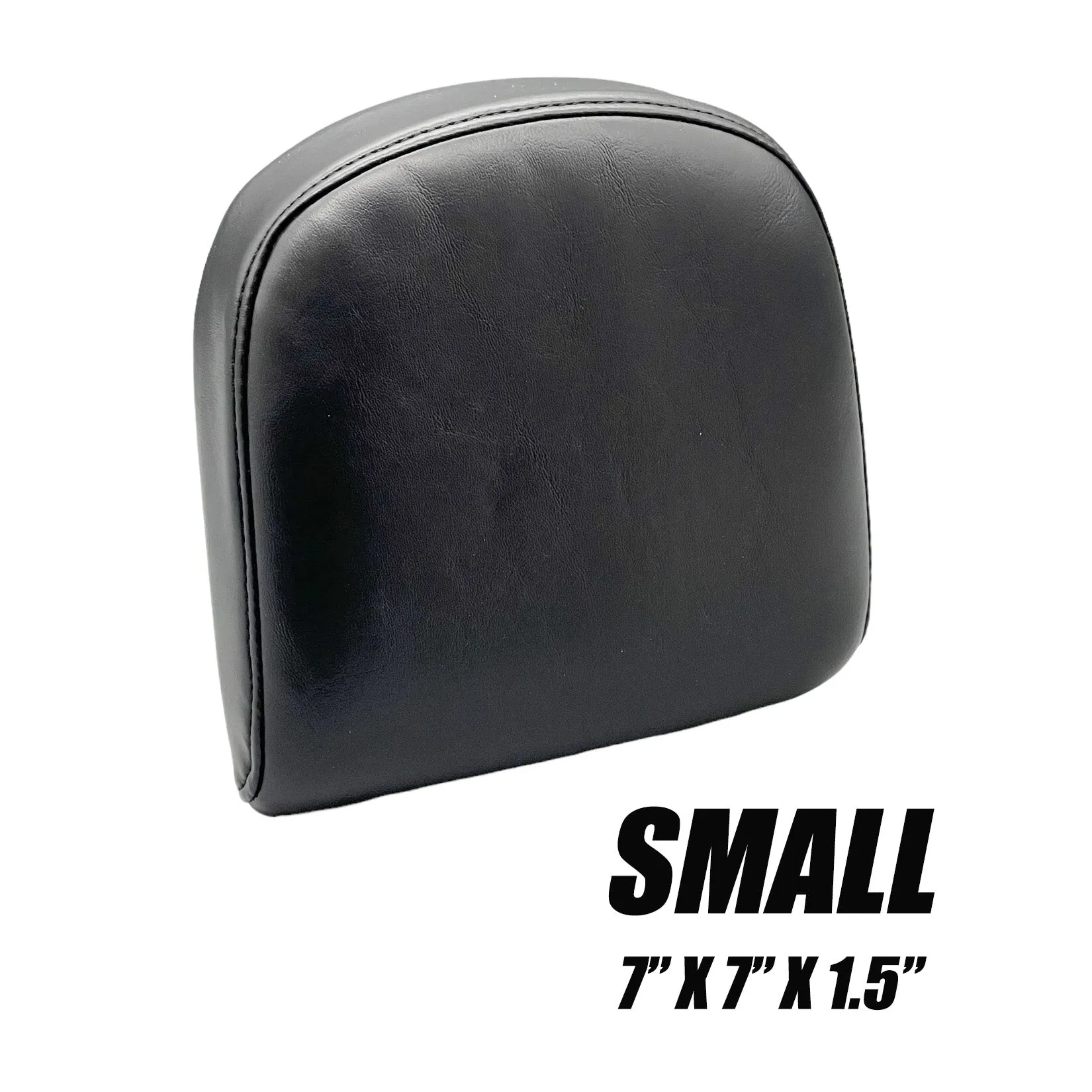 Sissy Bar Pad / Smooth / Shiny Black Vinyl