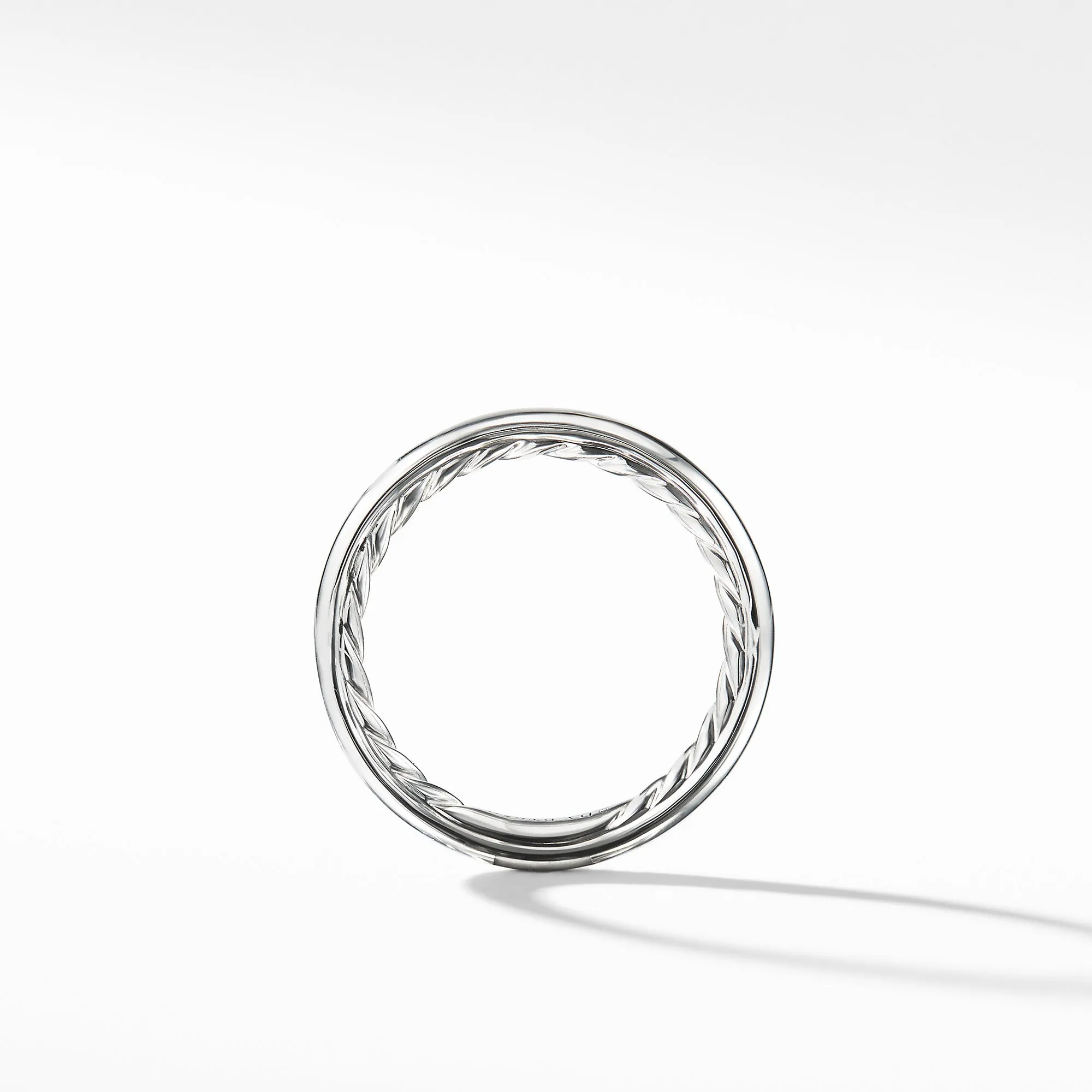 Smooth 2.5mm Ring in Platinum, Size 6
