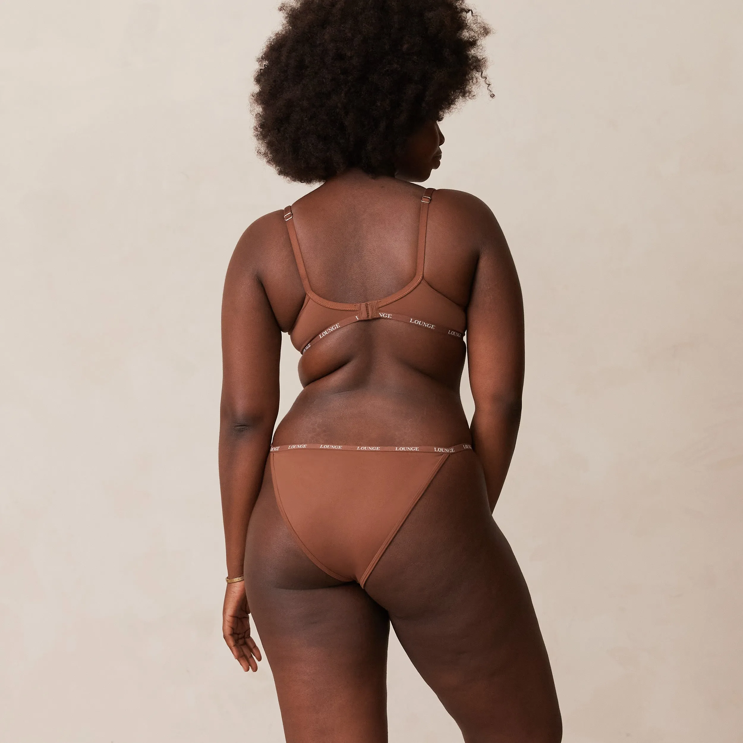 Smooth Classic T-shirt Soutien-Gorge - Noisette