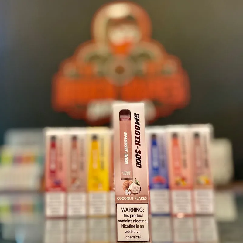 SMOOTH DISPOSABLE DEVICE 3000 PUFFS - 2%