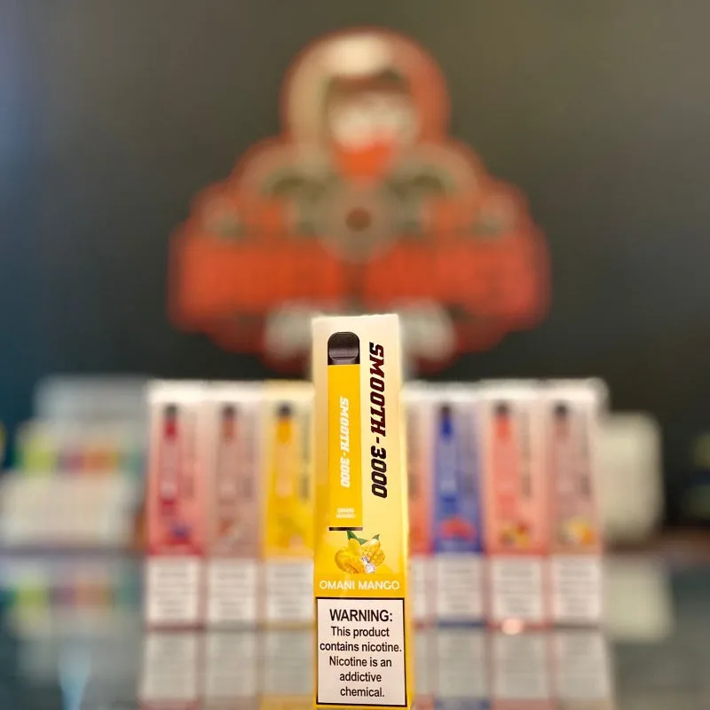SMOOTH DISPOSABLE DEVICE 3000 PUFFS - 2%