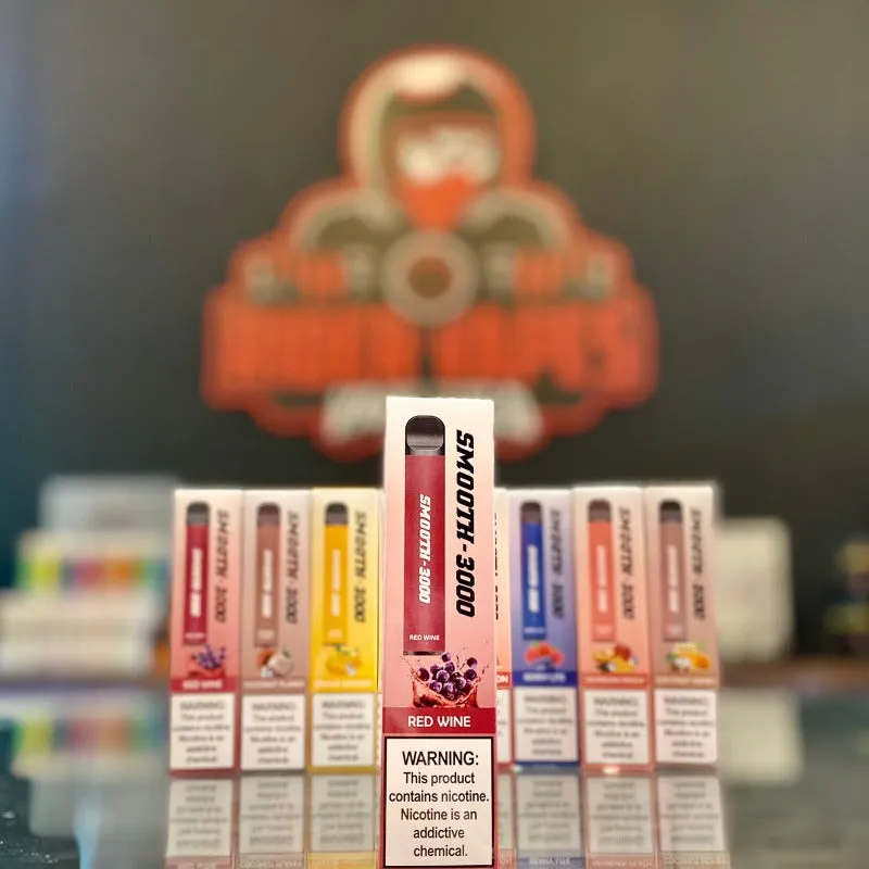 SMOOTH DISPOSABLE DEVICE 3000 PUFFS - 2%