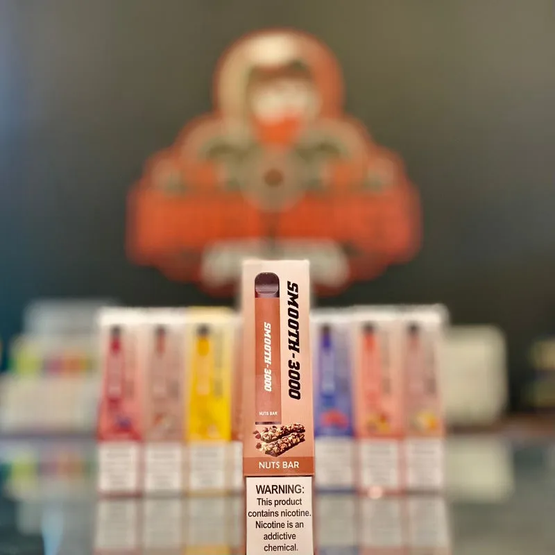 SMOOTH DISPOSABLE DEVICE 3000 PUFFS - 2%