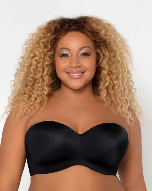 Smooth Strapless Multi-Way Bra - Black