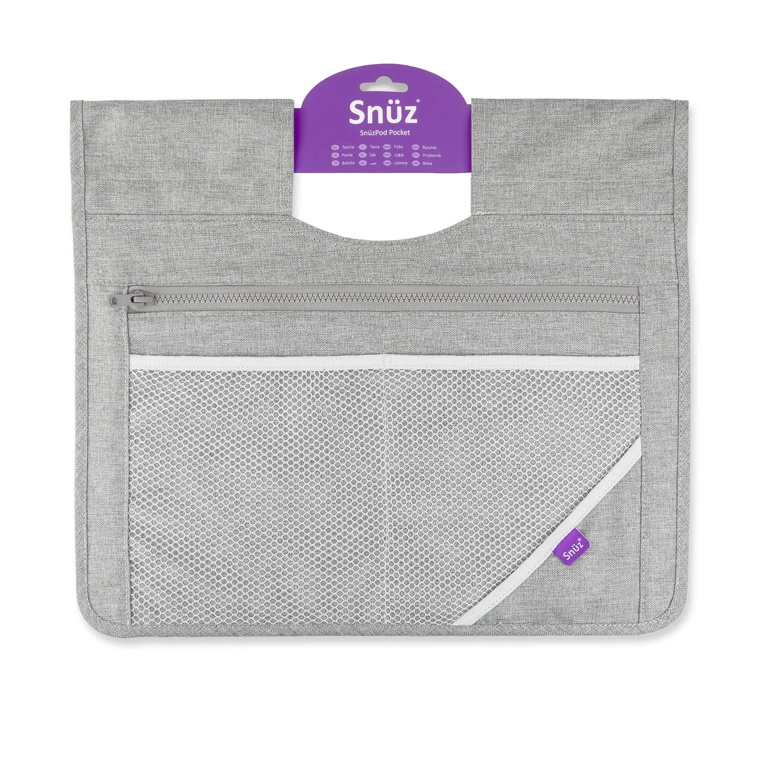 SnuzPod 4 Bedside Crib Complete Bundle - Dusk Grey