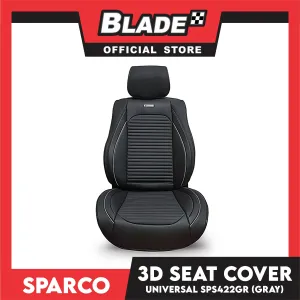 Sparco 3D Seat Cover Universal SPS422- Washable and Breathable Universal Seat Cover for Driving Sea