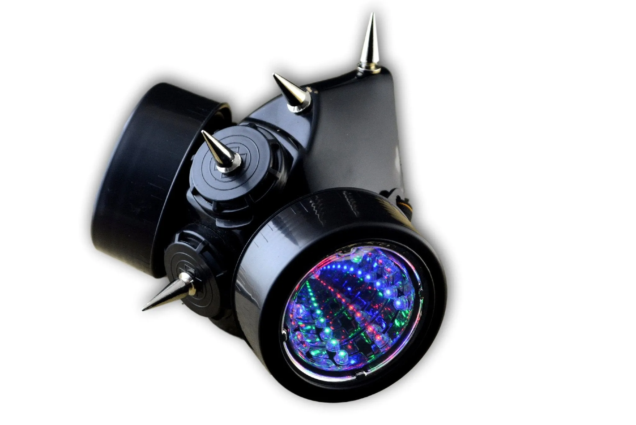 Spiked Cyber Goth Gas Mask