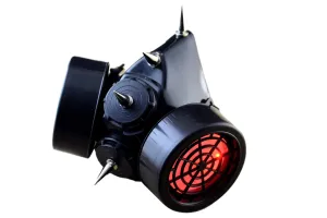 Spiked Cyber Goth Gas Mask