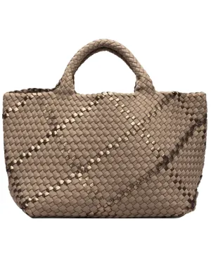 St. Barths Medium Plaid Tote in Sunkissed
