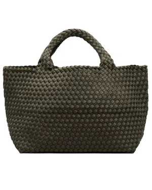 St. Barths Medium Tote in Solid Olive