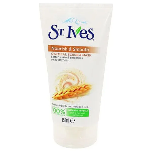 St. Ives Nourish & Smooth Oatmeal Scrub & Mask 150ml