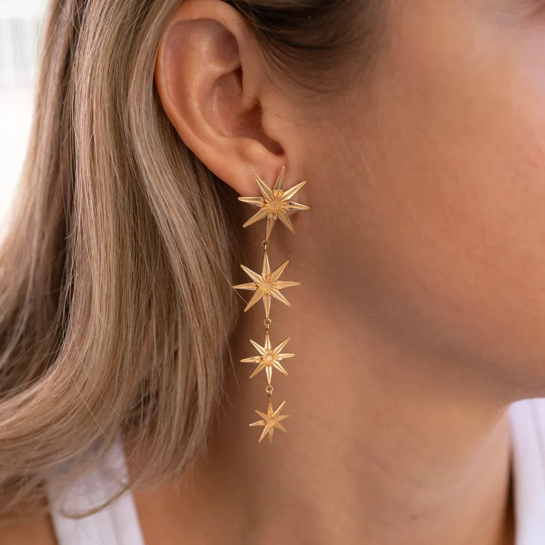 STELIUM MAXI EARRING / GOLD