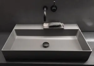 Stella Rectangular Benchtop Basin -  800mm - STB23