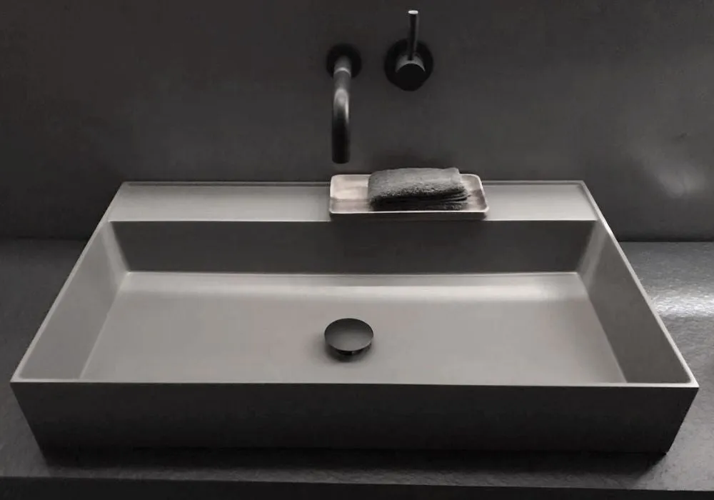 Stella Rectangular Benchtop Basin -  800mm - STB23