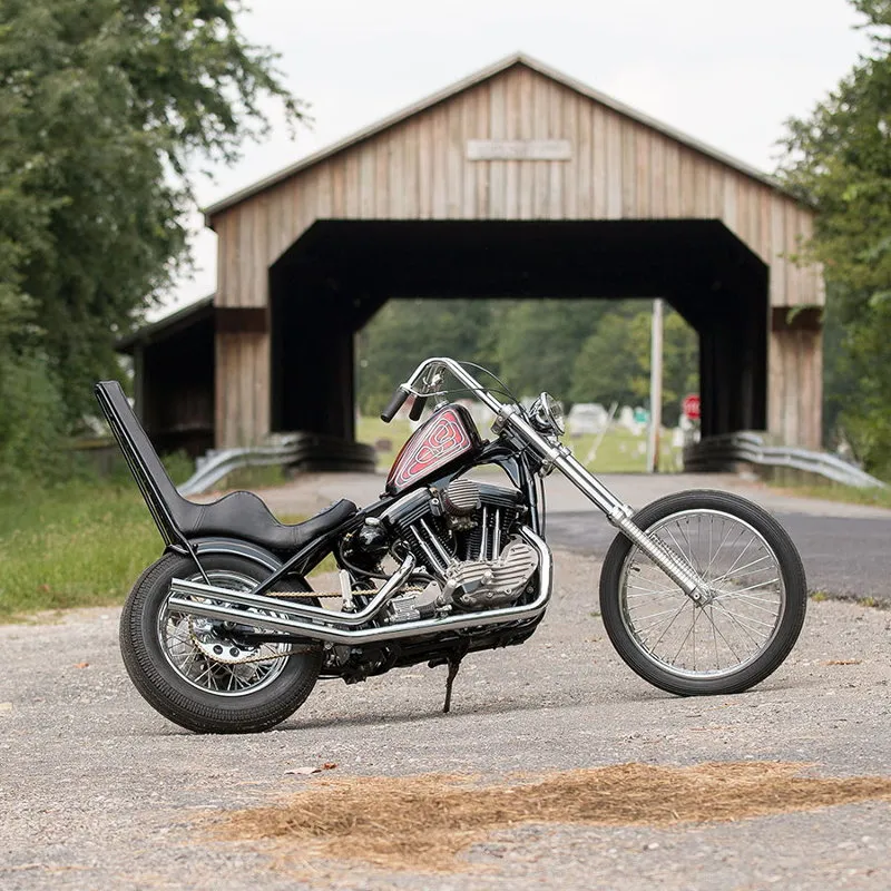 TC Bros. 1" Rabbit Ears Handlebars - Black Smooth